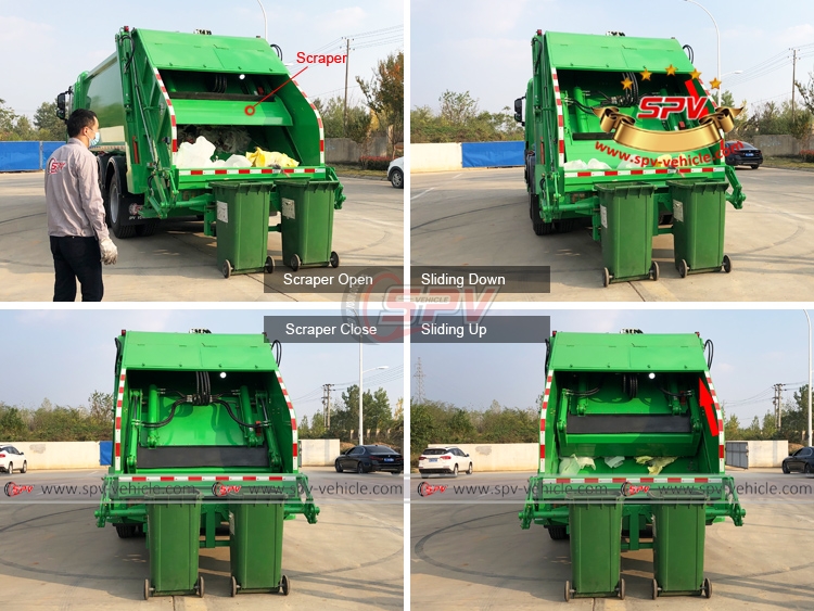 20 CBM Garbage Compactor Truck IVECO - Collecting 20 CBM Garbage Compactor Truck IVECO - Collecting